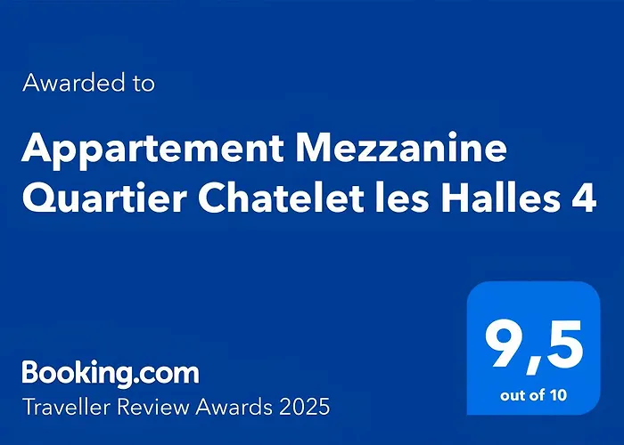 Appartement Mezzanine Quartier Chatelet Les Halles 4 Free Netflix